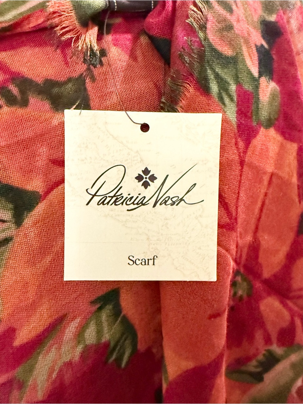 Patricia Nash Floral Scarf - Picture 4 of 5
